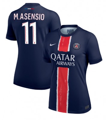 Paris Saint-Germain Marco Asensio #11 Hemmatröja Kvinnor 2024-25 Kortärmad